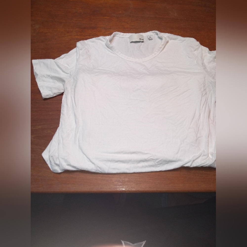 Wilfred Free Bair Tie-Front T-Shirt Dress, White, Size Extra Small, XS - Picture 5 of 8